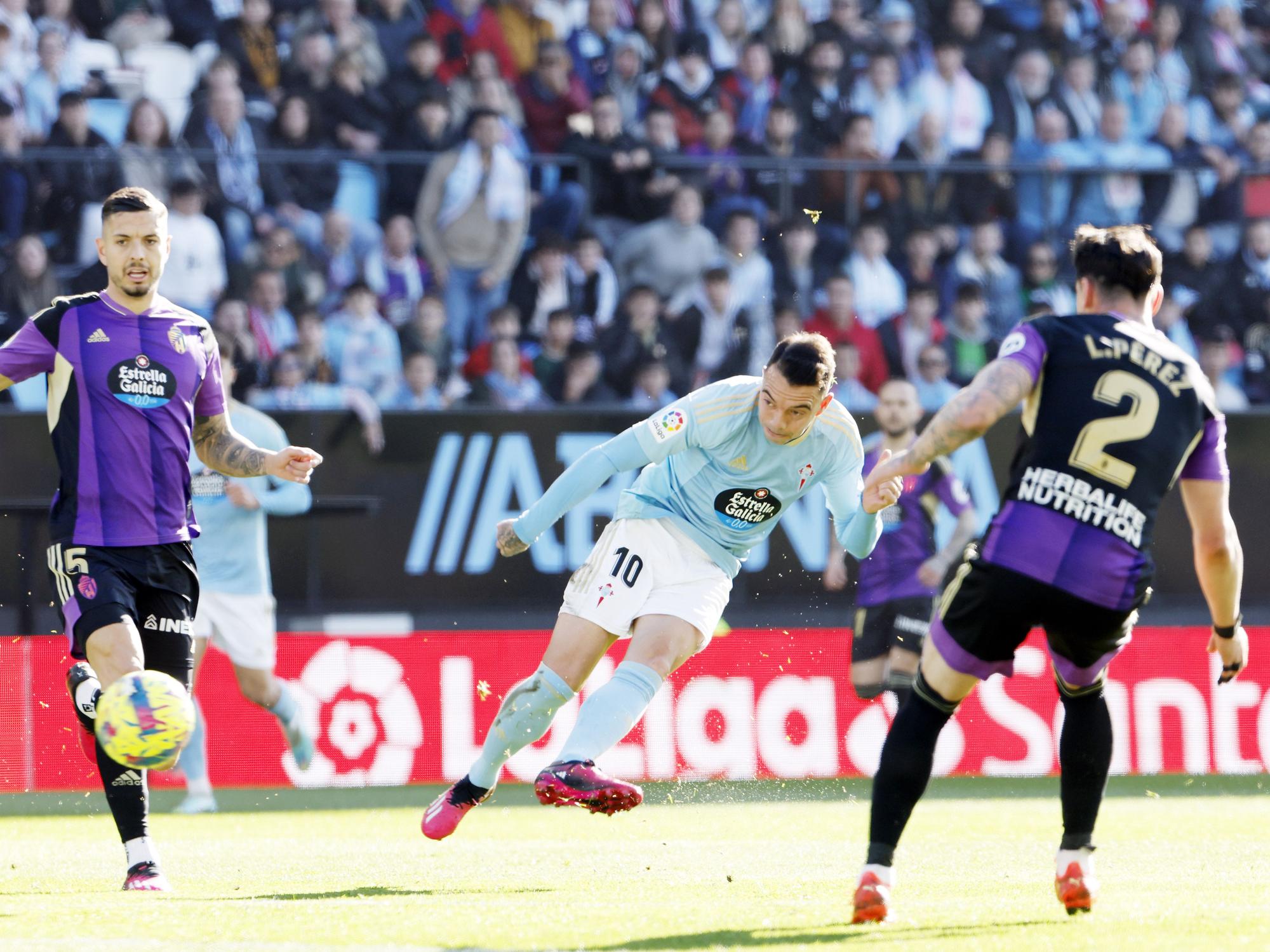 Las mejores imágenes del Celta-Valladolid (3-0)