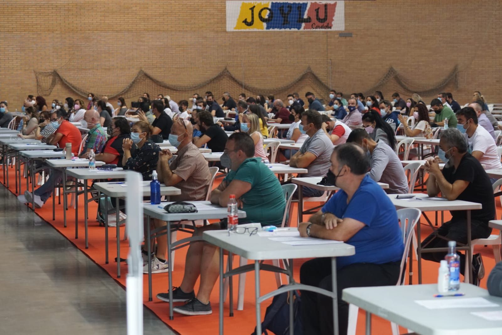 Examen de Sadeco para 37 plazas de peón limpiador