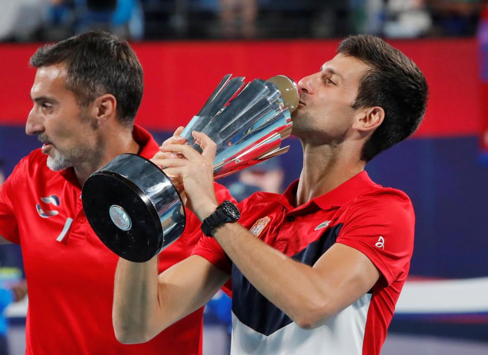 Serbia gana a España la Copa ATP