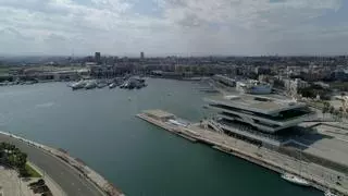 Canon de récord y subidón en la tarifas en el contrato de los mil amarres de la Marina de València