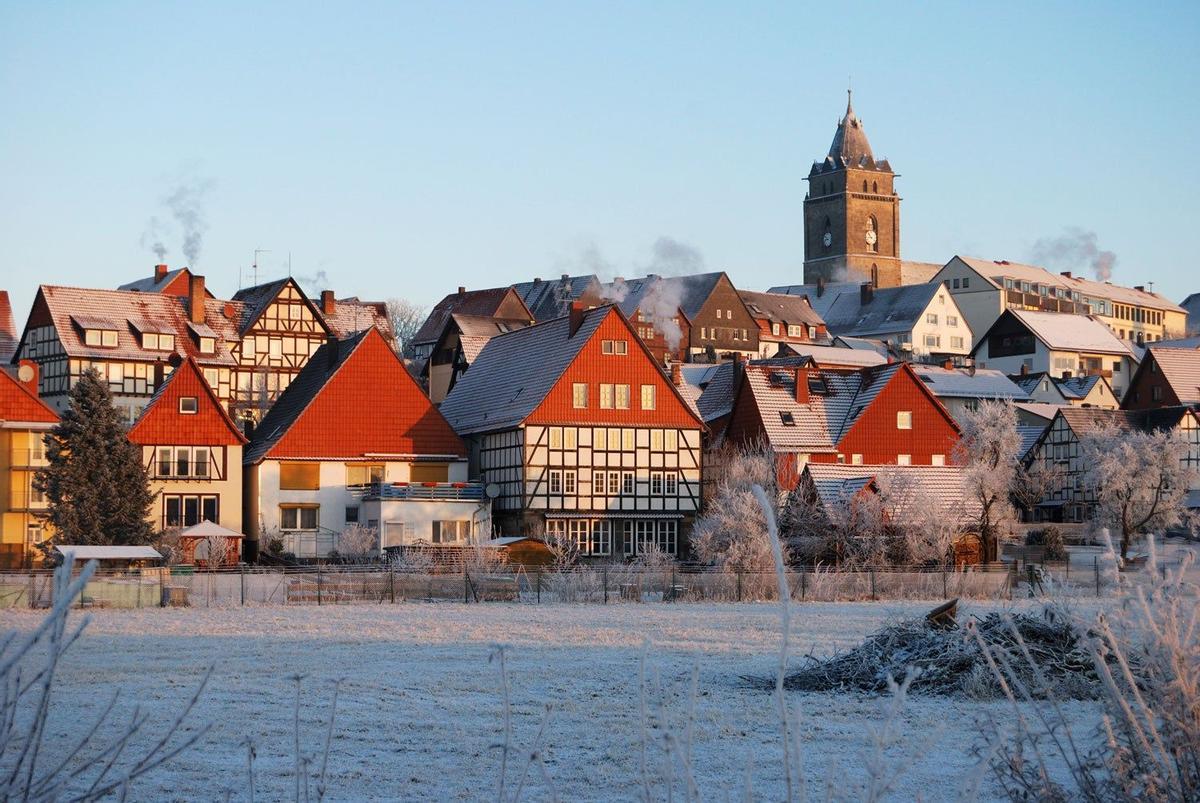 Kassel en invierno