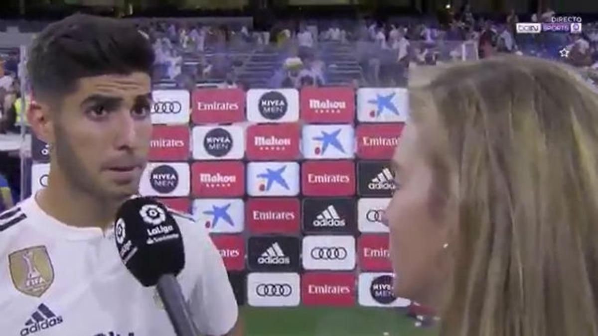 Asensio habló tras la victoria del Madrid ante el Getafe