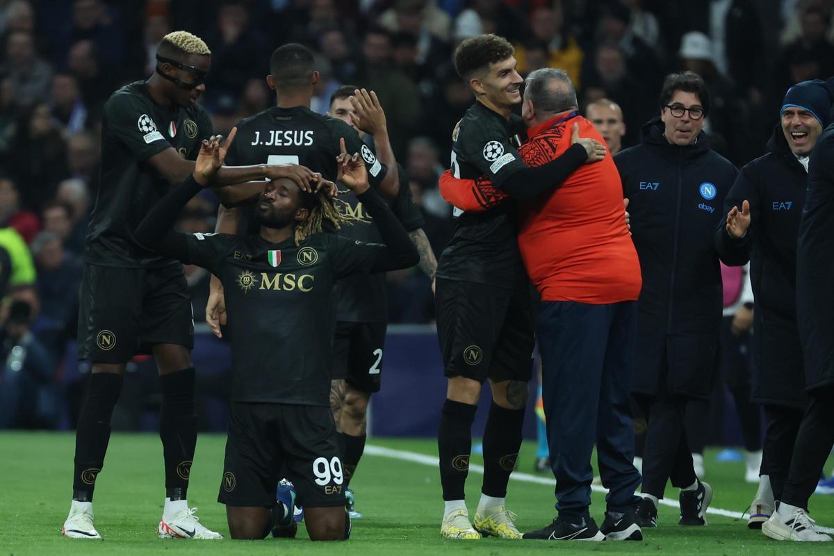 Real Madrid - Nápoles. Real Madrid - Nápoles.