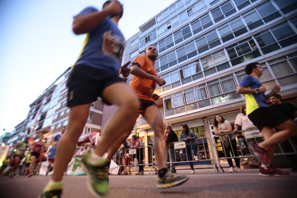 Nuevo éxito de la carrera nocturna de As Travesas con más de 1.300 participantes