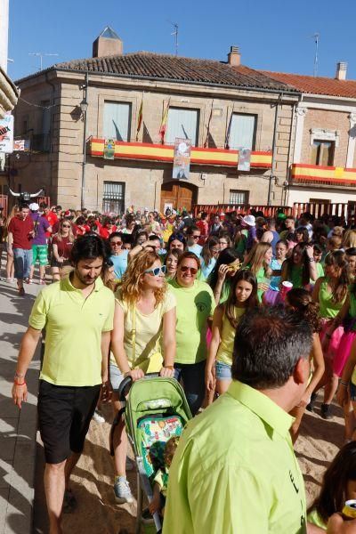 Las peñas inician las fiestas en Fuentesaúco