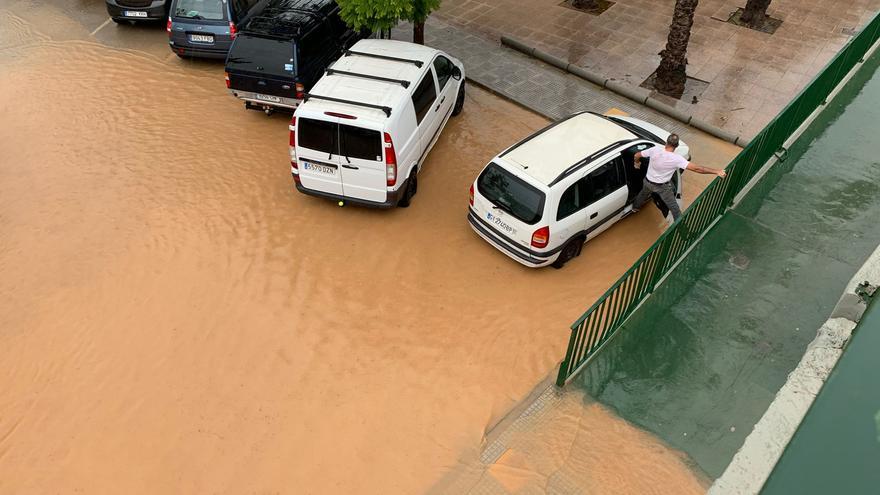 El temporal descarga en Ibiza y Formentera casi 100 litros de lluvia durante las últimas horas