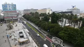 Los Cantones de A Coruña, a un vuelo de su nueva imagen: del carril bici a la grada del Obelisco