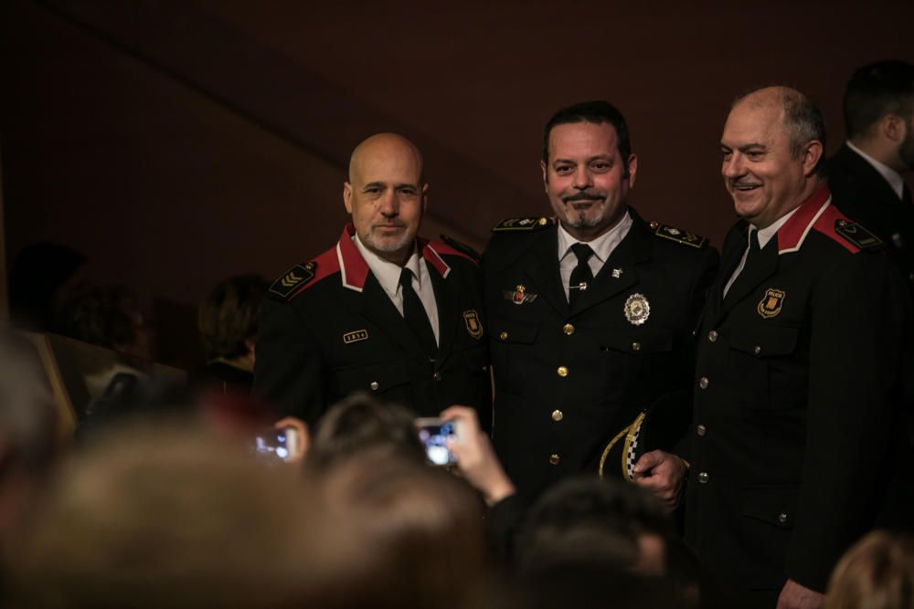 Primera festa de la Policia Local de Santa Coloma de Farners