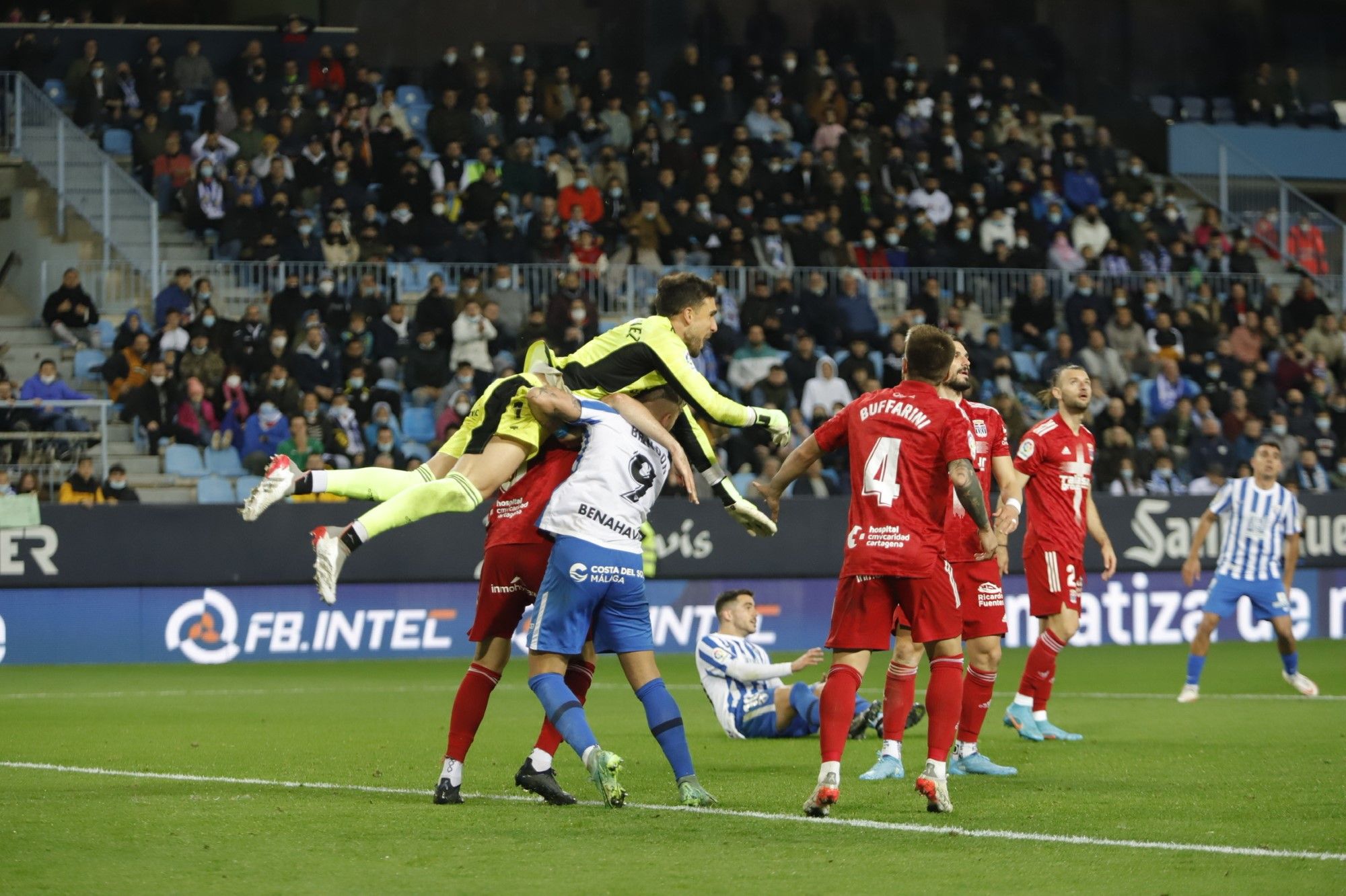 LaLiga SmartBank | Málaga CF - Cartagena, en imágenes