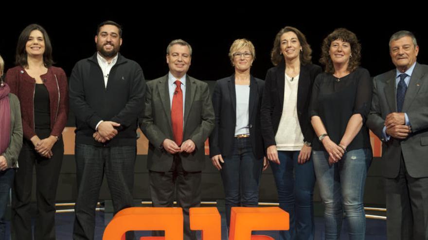 Els candidats a les eleccions del 20-D a Girona