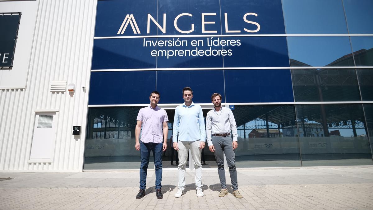 Los tres cofundadores de Imperia SCM: Sergio Alemany, Álvaro Bernabé (CEO) y José Tomas.
