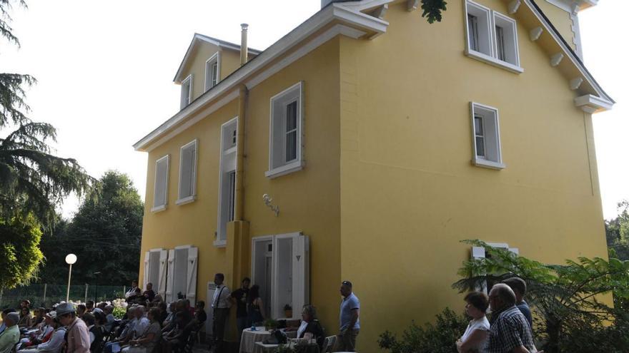 La casa museo de Wenceslao, sede primigenia de la fundación, durante una actividad en 2018. | // VÍCTOR ECHAVE