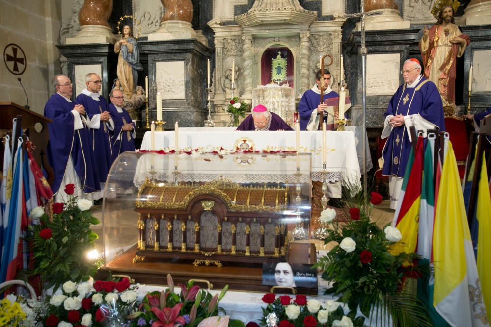 El obispo de la Diócesis de Orihuela-Alicante, Jesús Murgui, ha presidido la Santa Misa Jubilar.