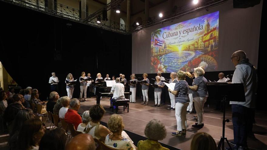 Tarde de habaneras en el Antiguo Instituto de Gijón