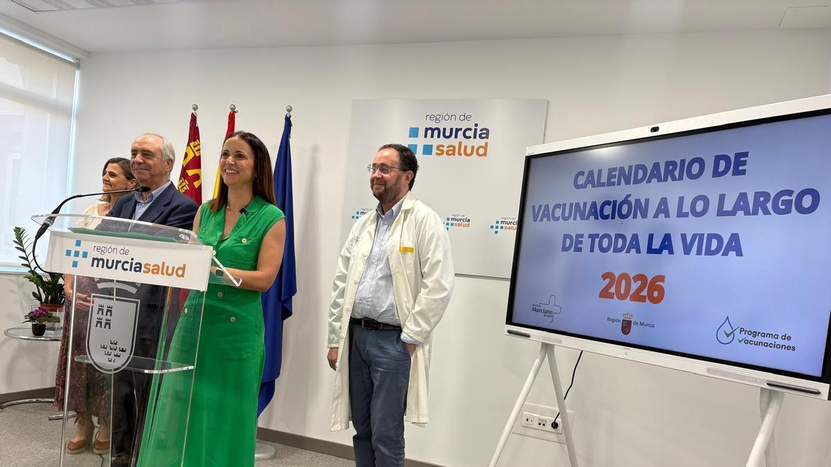 Presentación del calendario de vacunación
