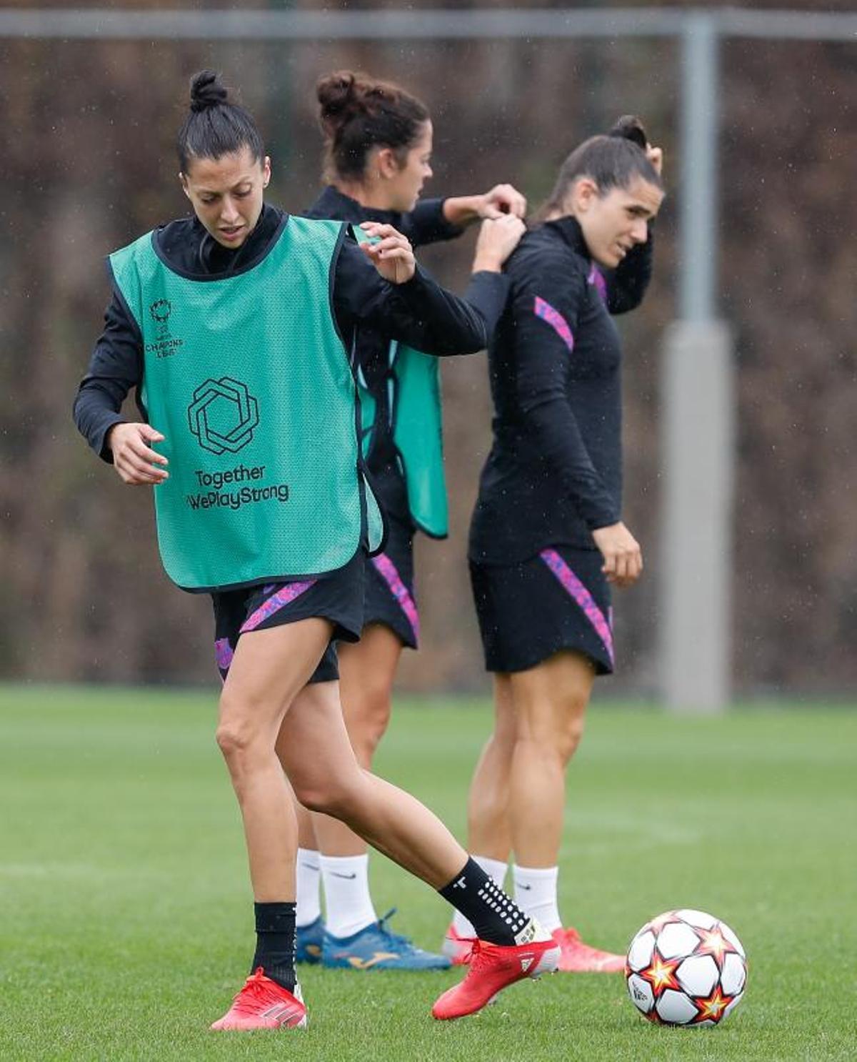 Las mejores imágenes del último entrenamiento del Barça antes del debut en Champions
