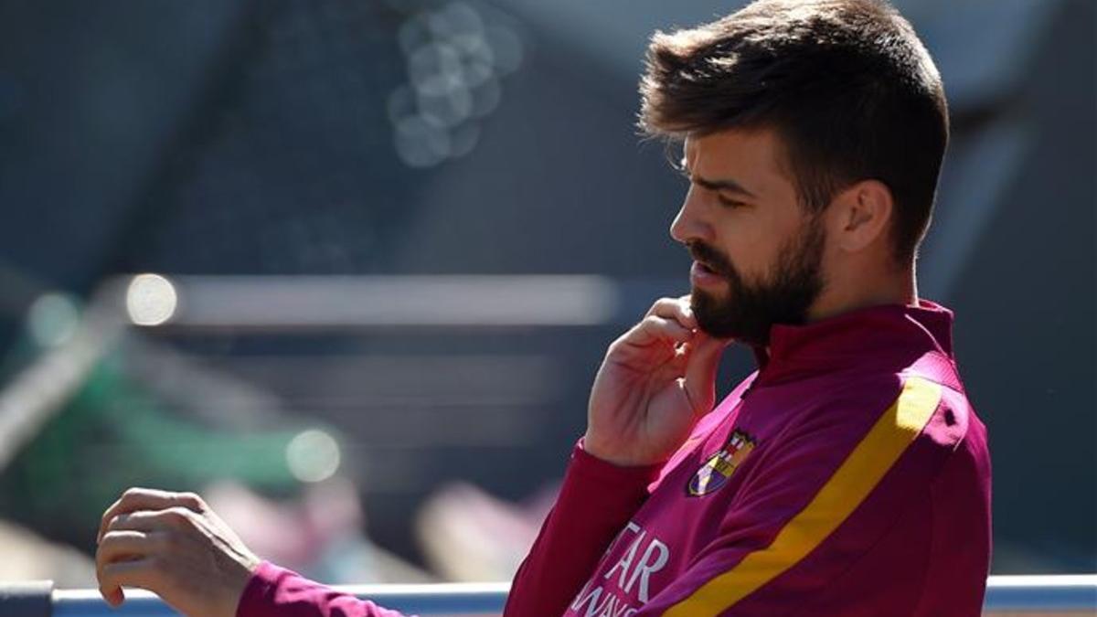 Piqué, de vuelta