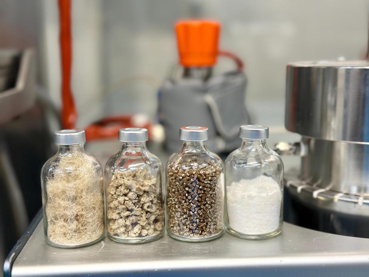 Transformación del material para tener nuevos usos.