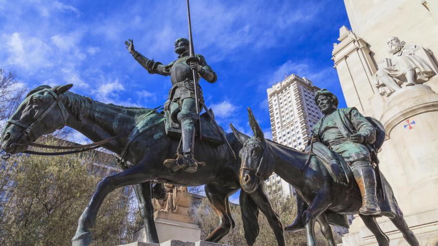 Monument del Quixot a Madrid.