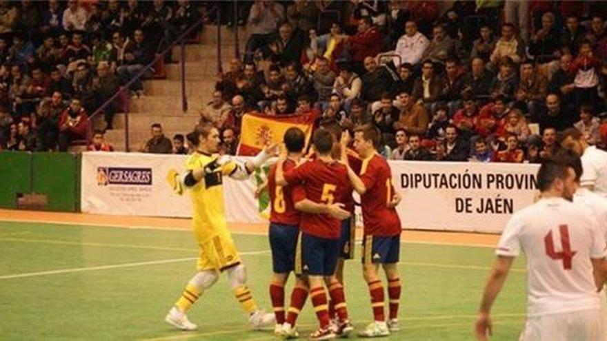 España de fútol sala destroza a Turquía en el segundo amistoso
