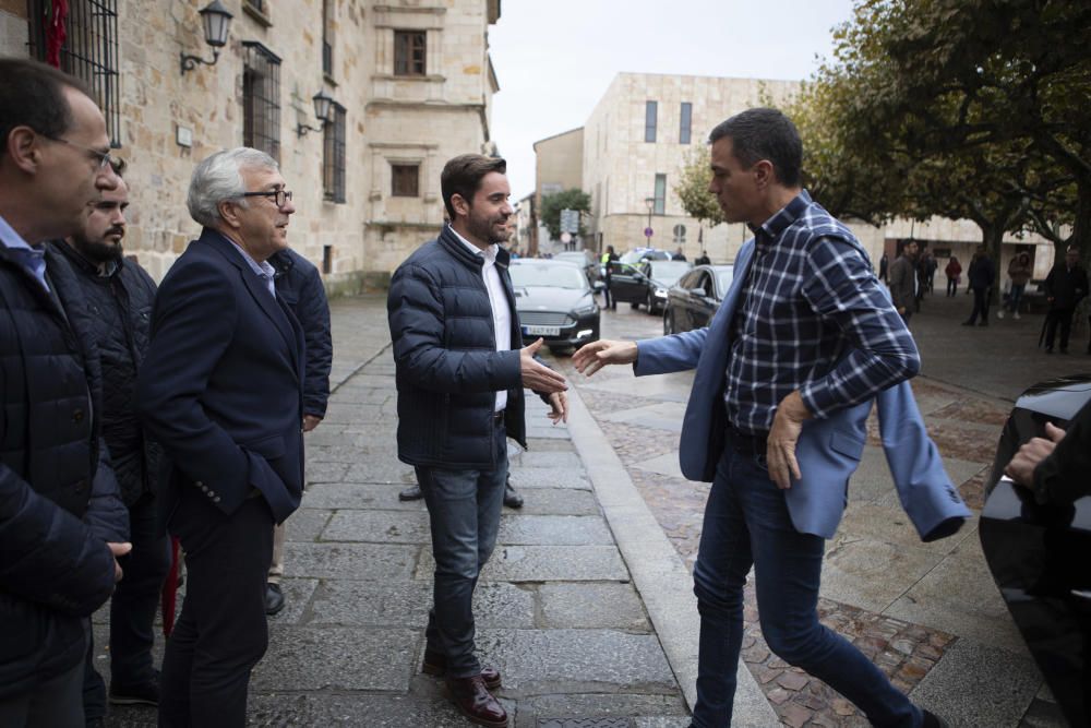 La visita de Pedro Sánchez a Zamora, en imágenes