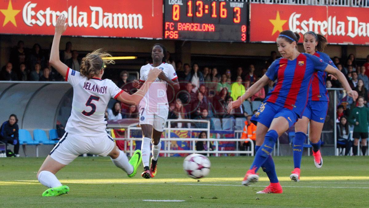 FC Barcerlona Femenino, 1 - PSG, 3