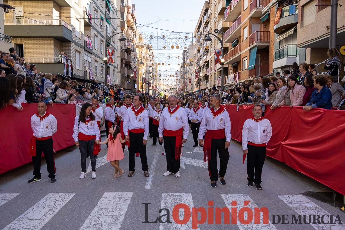 Procesión de subida a la Basílica en las Fiestas de Caravaca (Bando de los Caballos del vino)