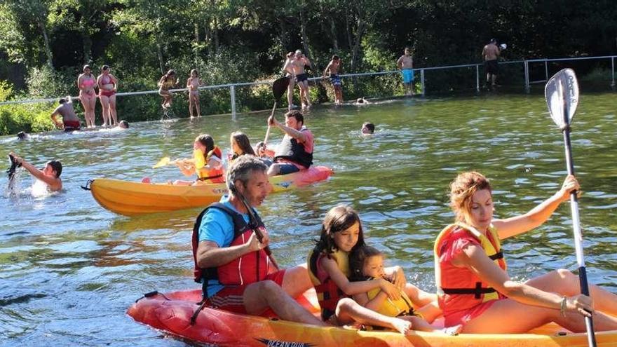 A Lama organiza una jornada de piragüismo en el río Verdugo