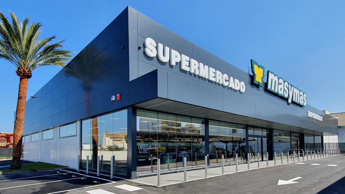 Un supermercado masymas, cadena que ha elevado a 360 millones su facturación.