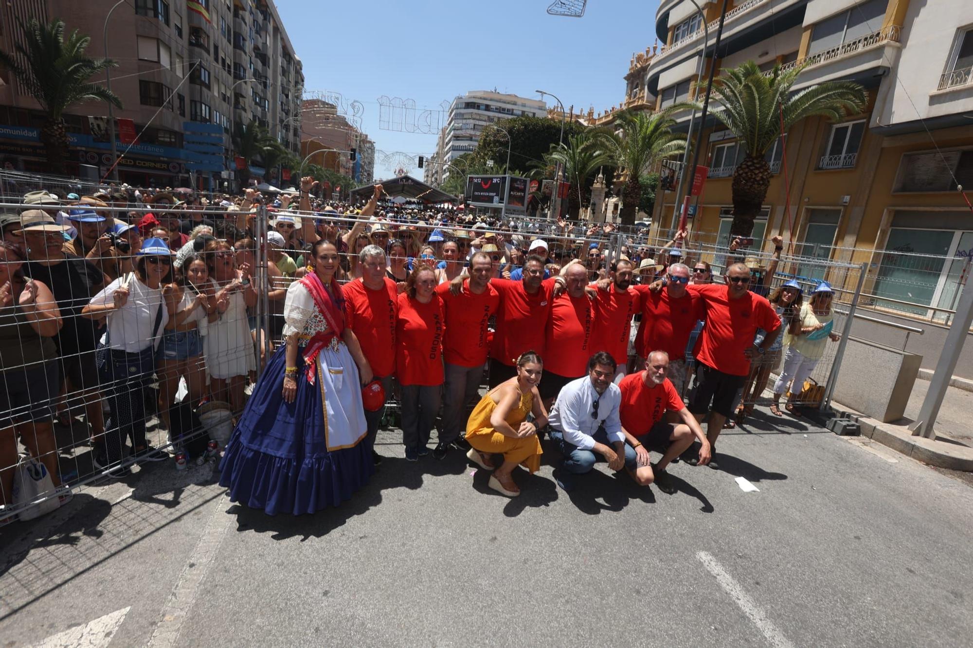 La potente mascletà del miércoles 22 de junio en imágenes