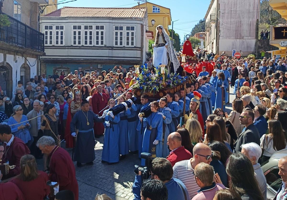 Procesión del Santo Encuentro, en Fisterra.