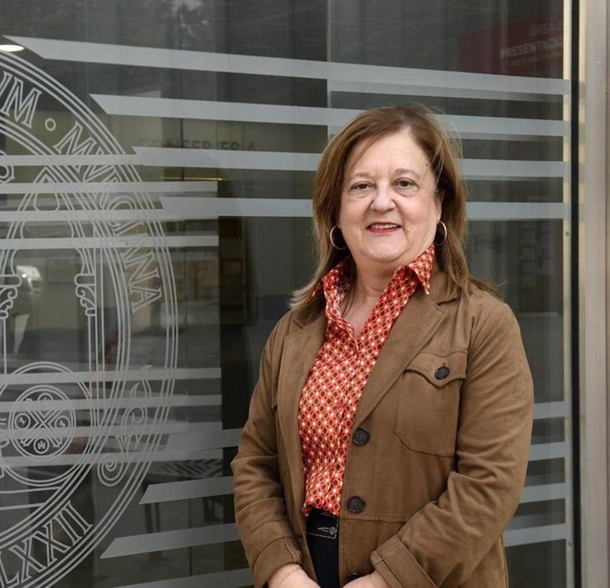 Alfonsa García se presenta a las elecciones de la Universidad de Murcia como candidata a rectora.