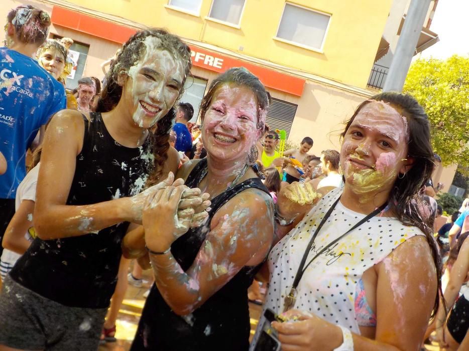 La merengada i la ruixada de la Festa Major Infantil de Sant Joan de Vilatorrada