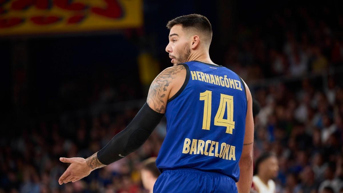 Willy Hernangómez no disputó ni un segundo en el partido que enfrentó a Mónaco y a Barça
