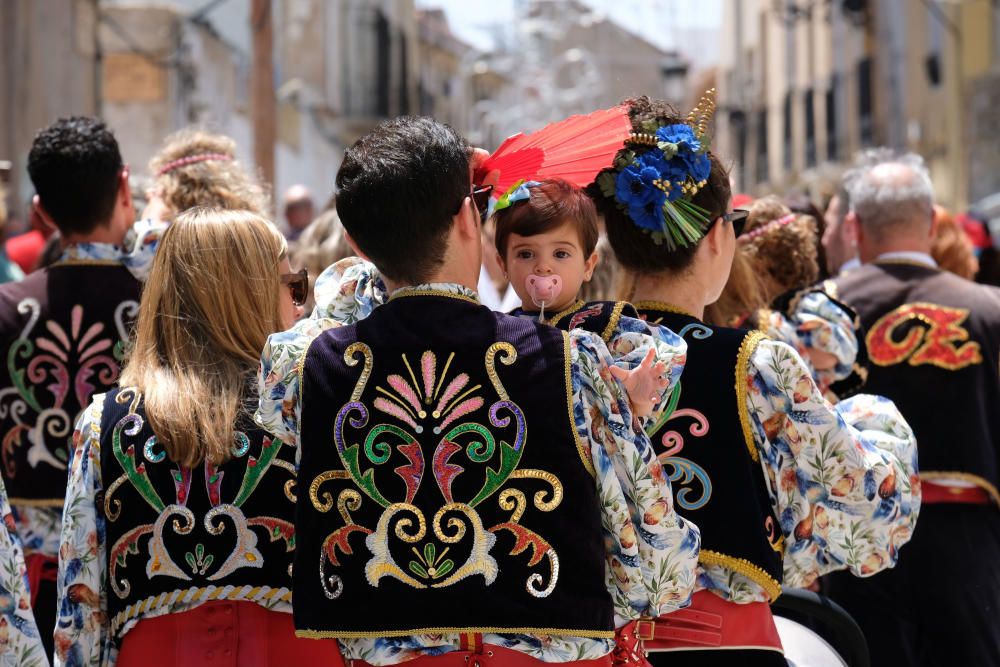 Traslado del santo en los Moros y Cristianos de Elda