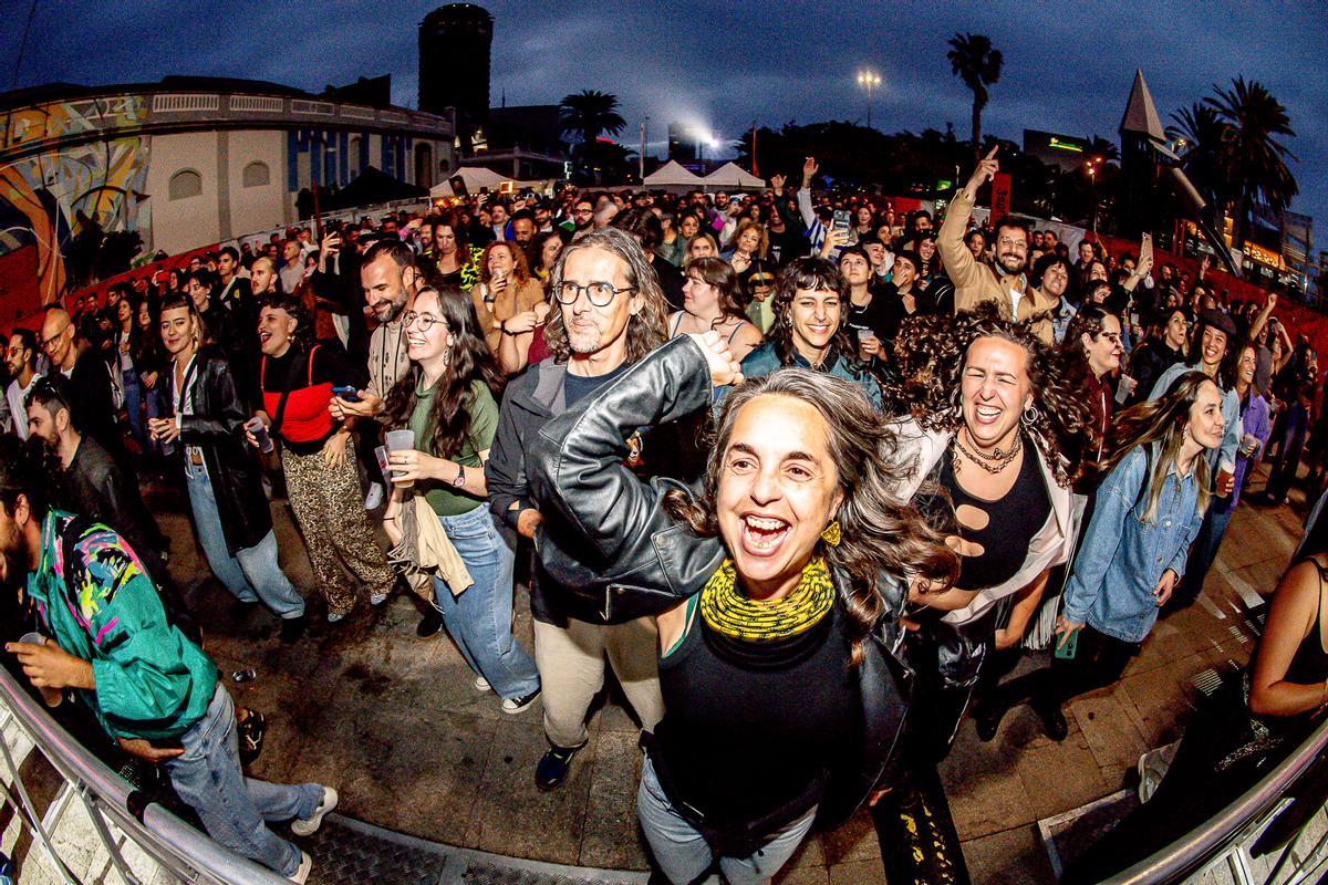 Público, el pasado sábado en el Monopol Music Festival.