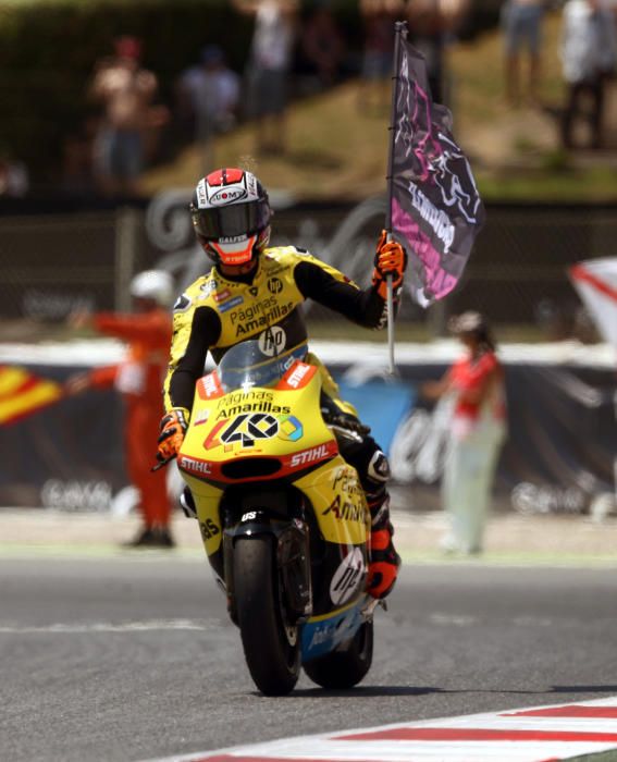 Homenaje a Luis Salom en el circuito de Montmeló