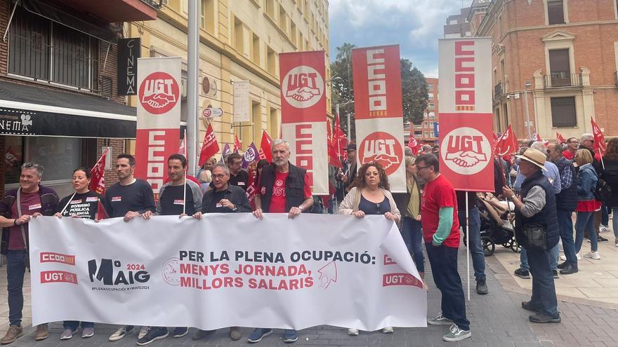 Vídeo: Manifestación del 1 de Mayo en Castelló