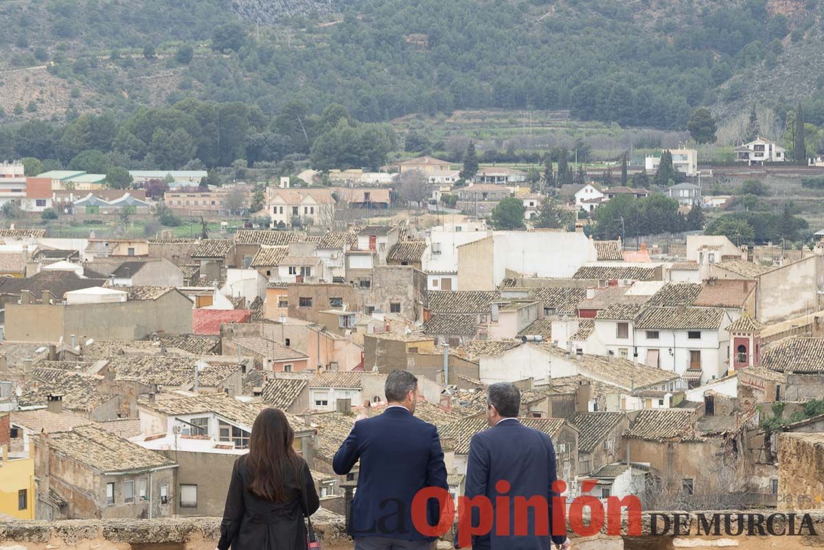 La Federación de peñas de Alcantarilla visita Caravaca de la Cruz