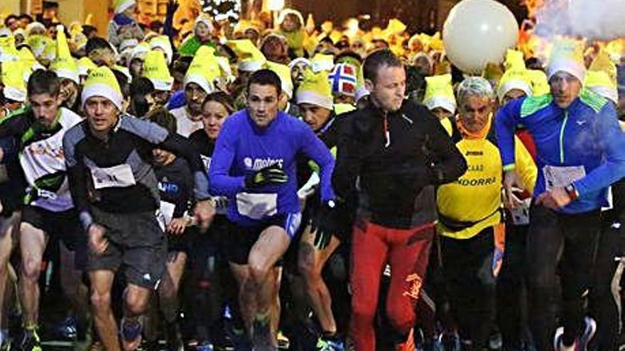 Una imatge de la Sant Silvestre de la Seu d&#039;Urgell del 2018