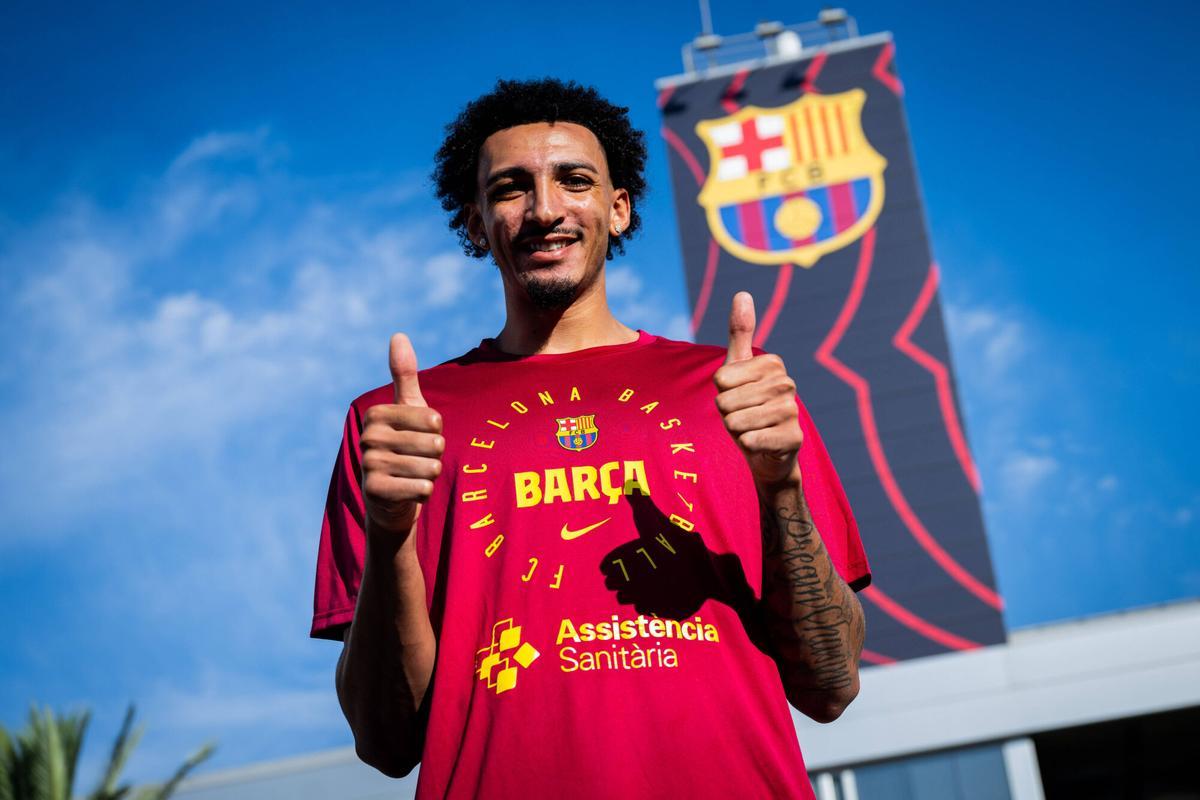 Norris llegó muy ilusionado al Barça aunque no está teniendo protagonismo