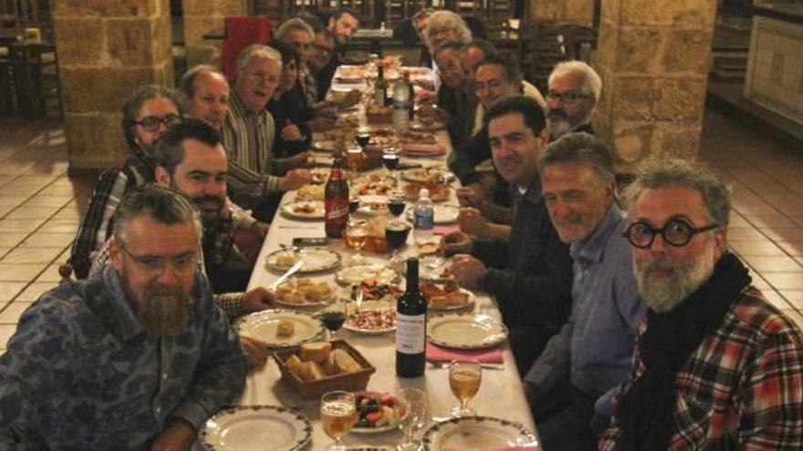 Un almuerzo inspirador en Alcoy para los hermanos Piñero