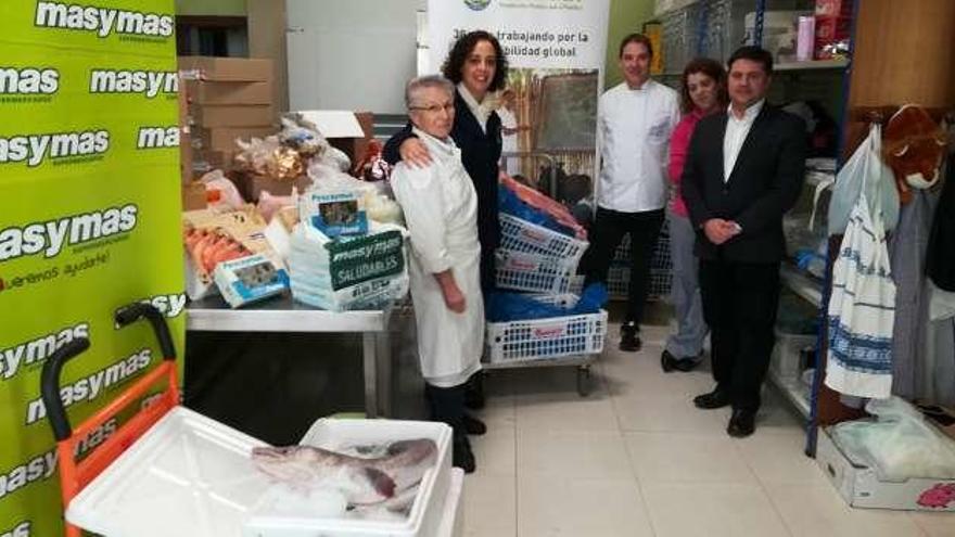 Donación de Masymas a la Cocina Económica