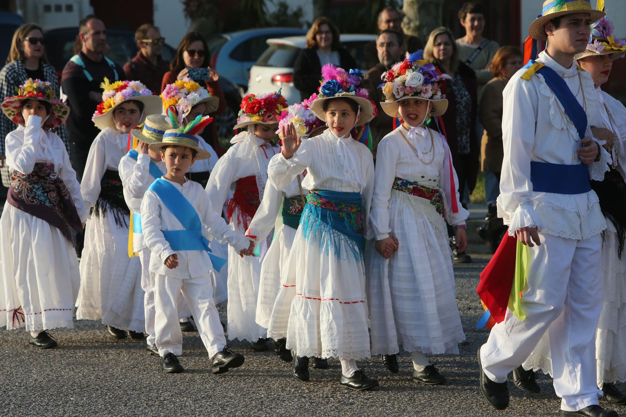 Las damas y galanes copan la atención en Meira