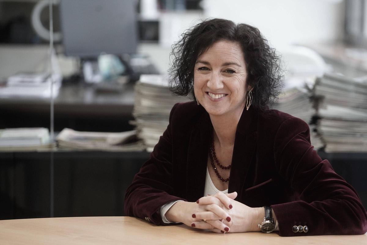 Alícia Romero, consellera d’Economia i Finances de la Generalitat de Catalunya, durant l'entrevista amb Regió7