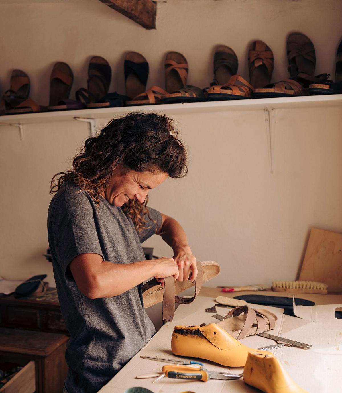 Martina Candela, blanquera italiana a Mallorca: «Viure aquí m’ha enriquit molt com a artesana».