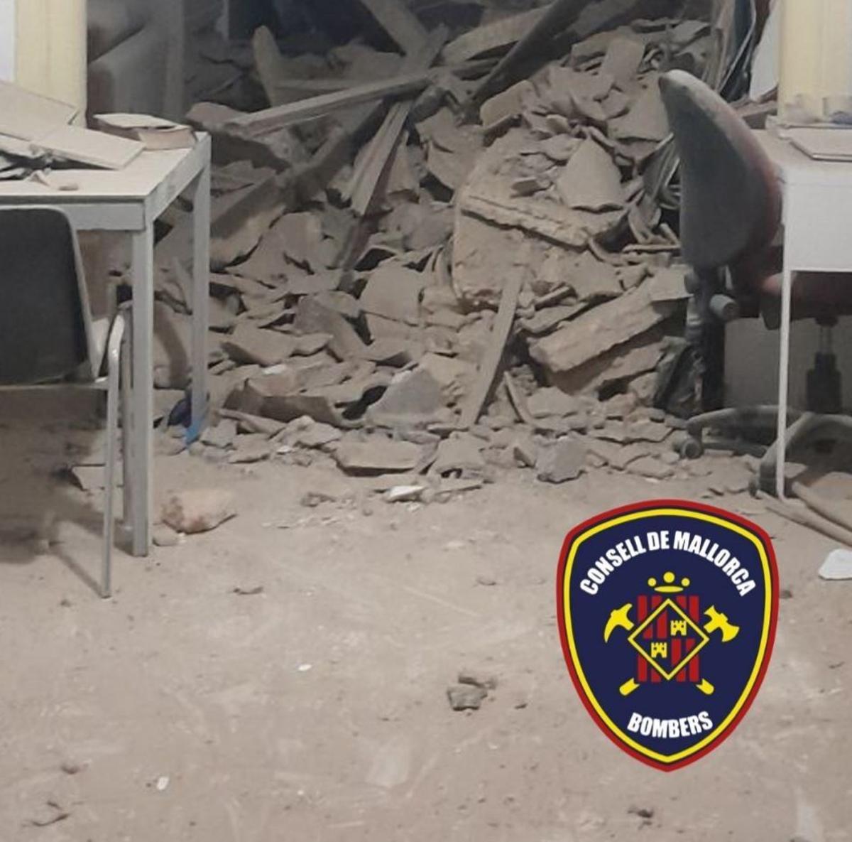 Derrumbe mortal en Manacor