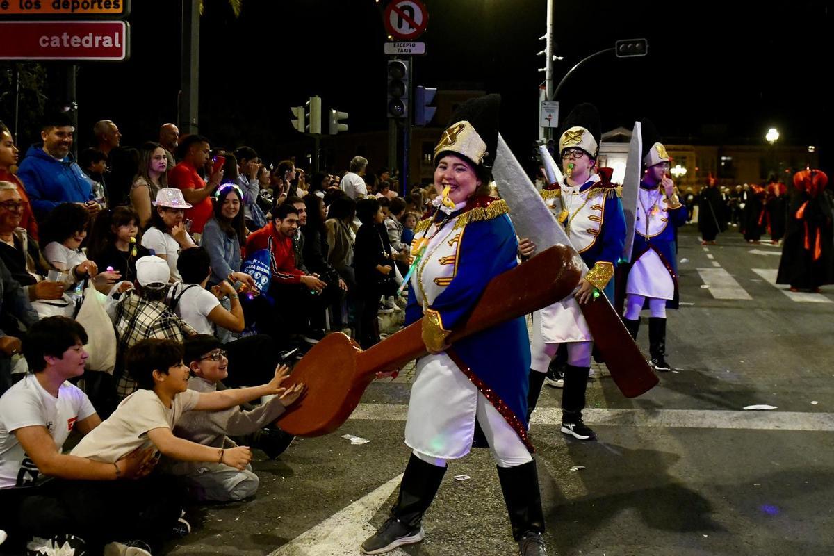 Desfile del Entierro de la Sardina en Murcia.