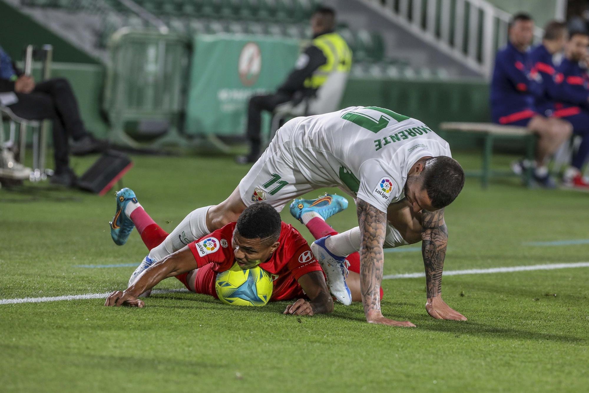 Partido Elche cf-At de Madrid el Elche consigue la permanencia en Primera Division