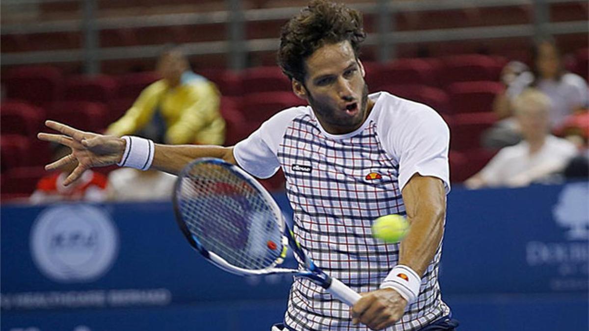 Feliciano López en los cuartos de final de Kuala Lumpur ante Vasek Pospisil